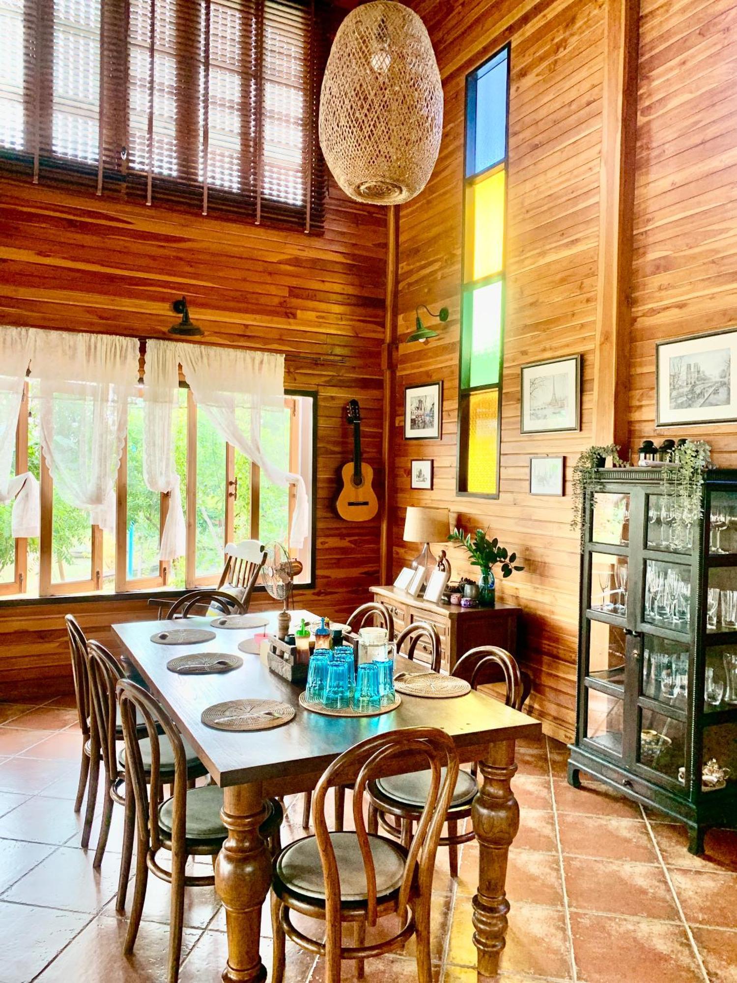 Ban Wang Muang Rang Robin Farmstay For 4 With Pool المظهر الخارجي الصورة