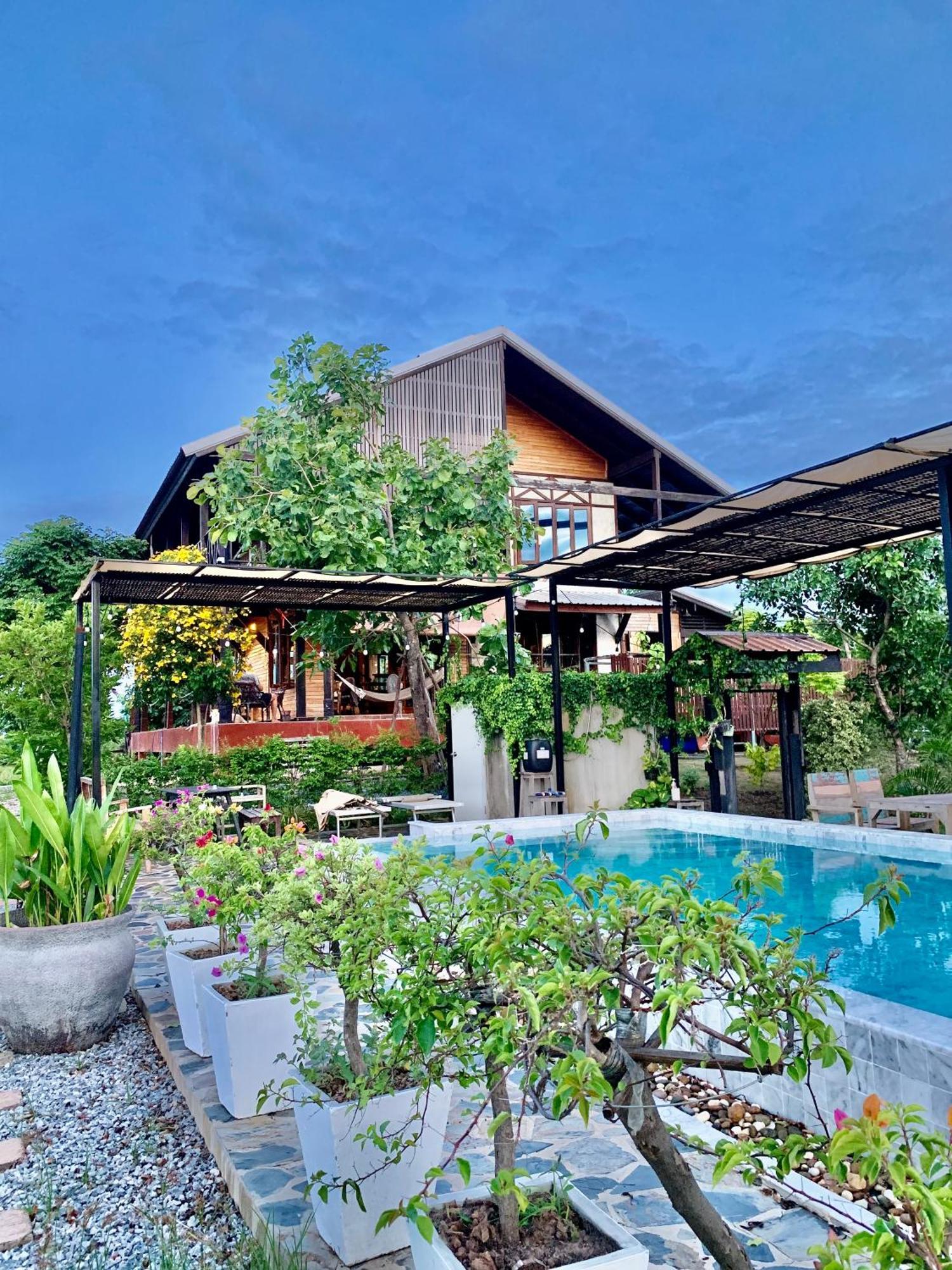 Ban Wang Muang Rang Robin Farmstay For 4 With Pool المظهر الخارجي الصورة